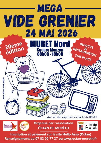 MAXI VIDE GRENIER MURET NORD